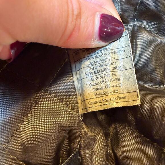 Vintage Women's Green Utility Military Jacket Guess Los Angeles Sz S - Picture 11 of 15